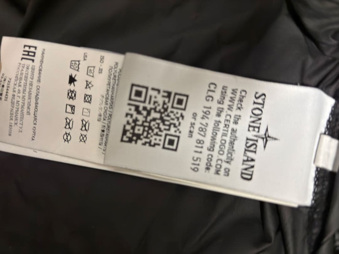 STONE  MA-1 ブラックジャケット