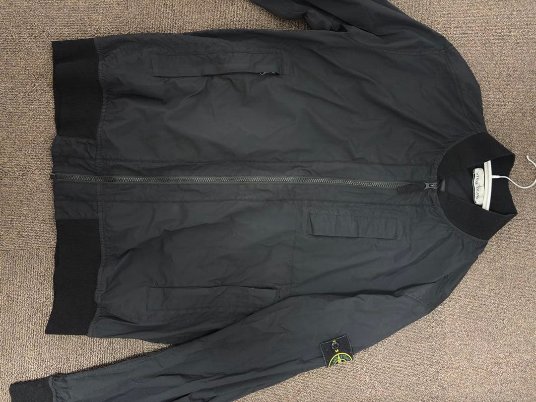 STONE  MA-1 ブラックジャケット