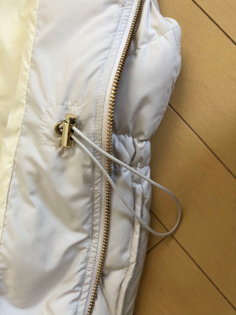 TAION UNFILOコラボ　ダウンベスト　キルティング　フード付きジレ