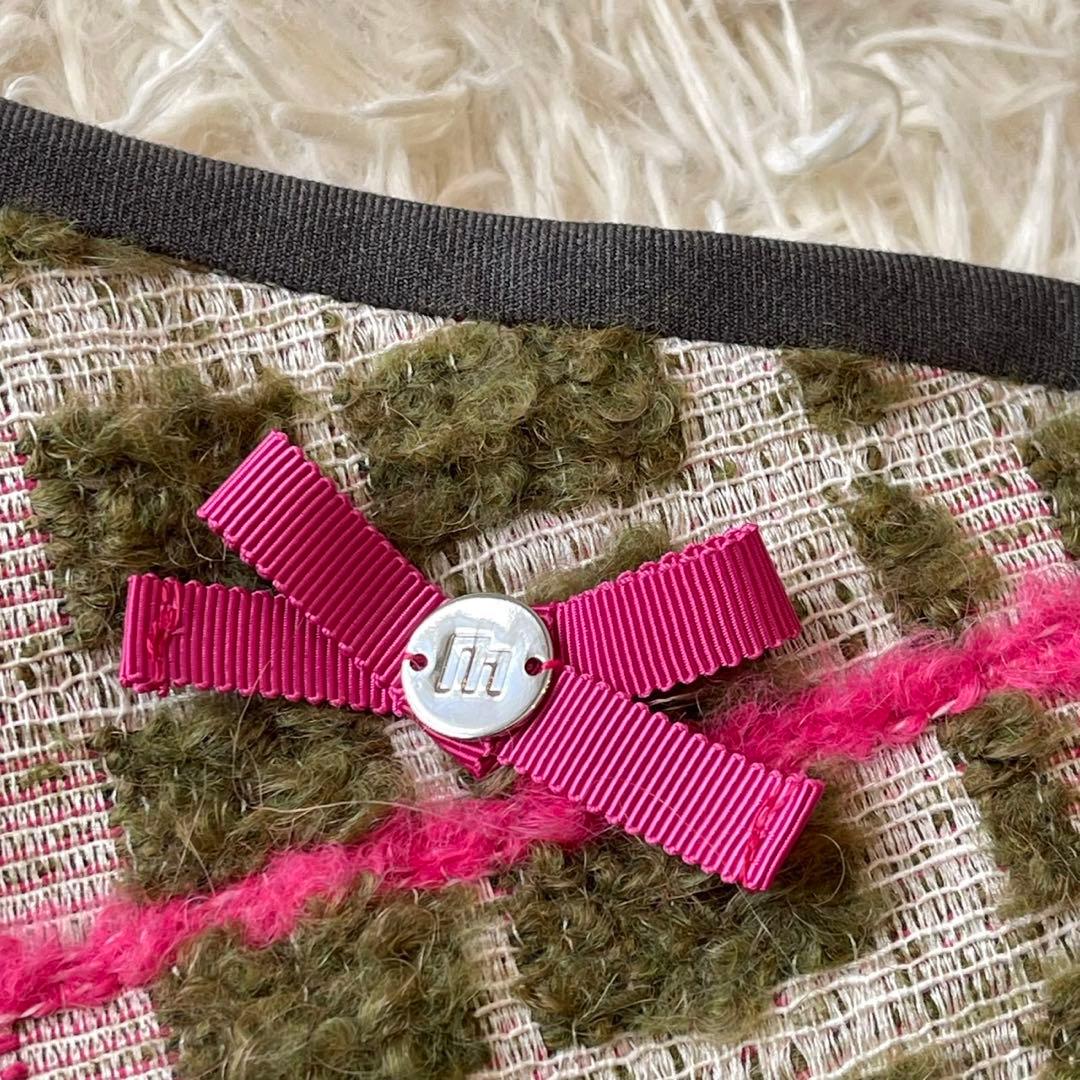 極美品 M'S GRACY 2020年 イタリア製生地 スカート グリーン 38