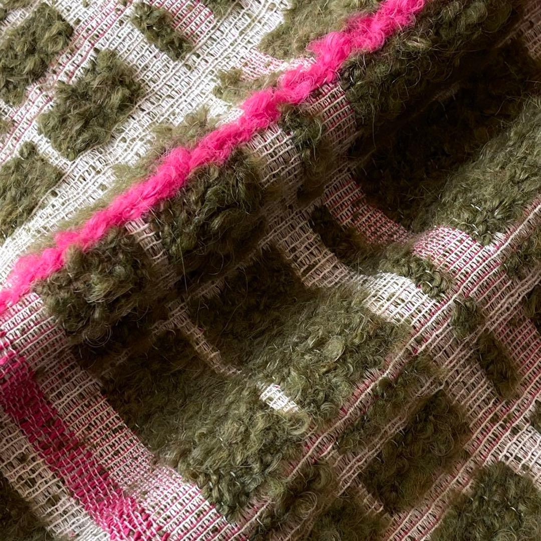 極美品 M'S GRACY 2020年 イタリア製生地 スカート グリーン 38