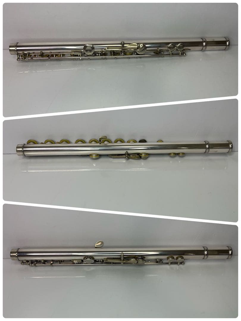 希少 Muramatsu フルート M-R180 管体銀製