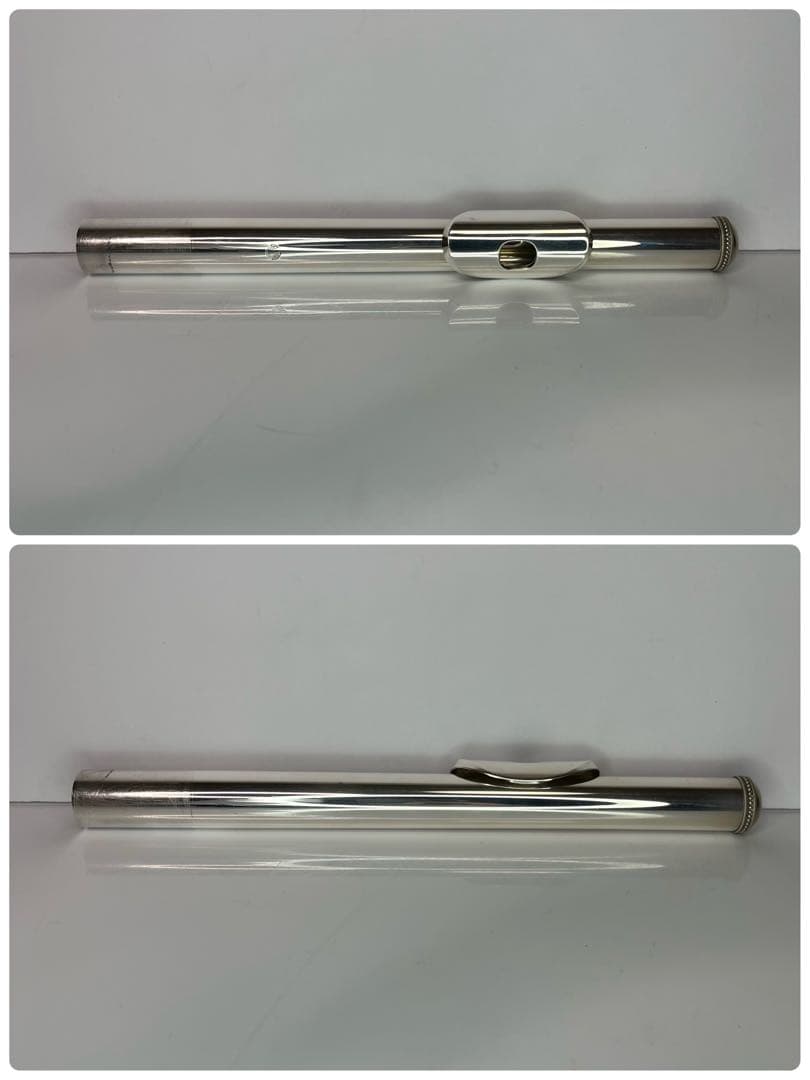 希少 Muramatsu フルート M-R180 管体銀製