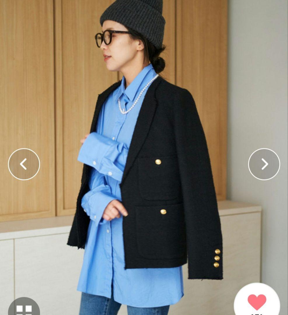 plage　ツイード　ジャケット