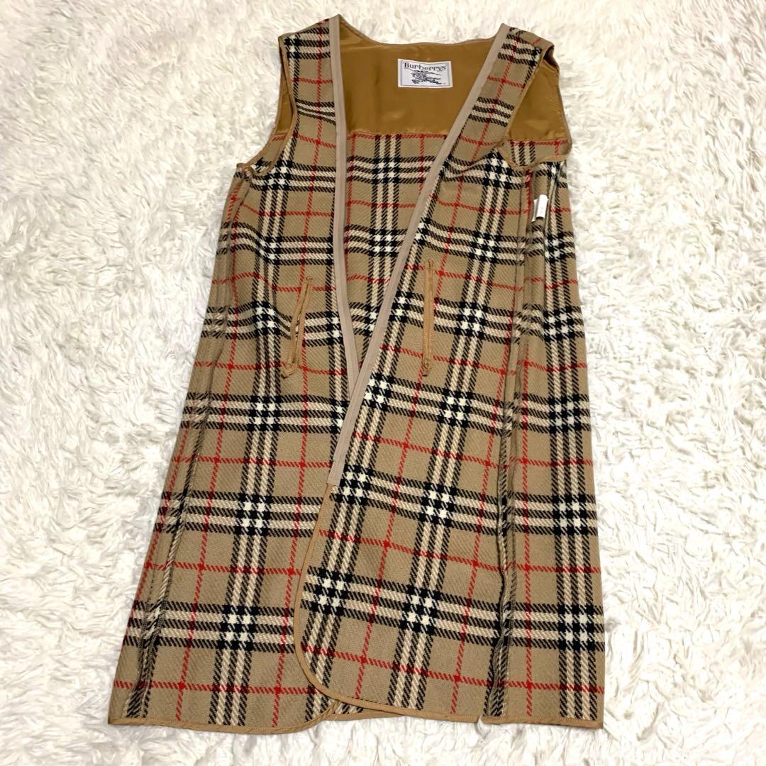 【美品】 バーバリーズ ステンカラー コート オリーブ 11号 ウールライナー