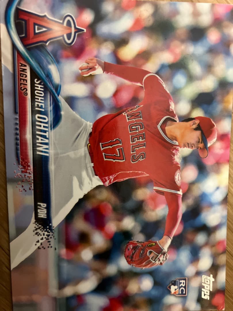 RC topps 2018 大谷翔平 ルーキーカード