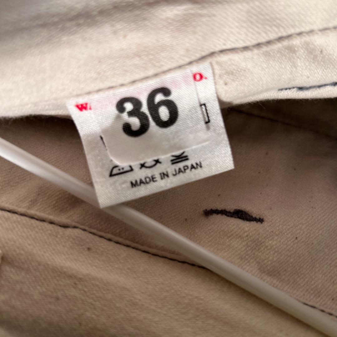 ウエアハウス　Lot 1082 ブルーグレー チノパン 36IN タグ付き