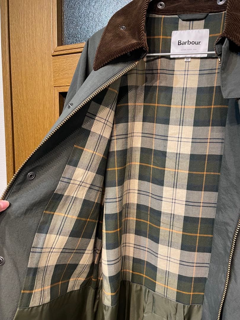 Barbour ジャーナルスタンダードレリューム 別注 BURGHLEY