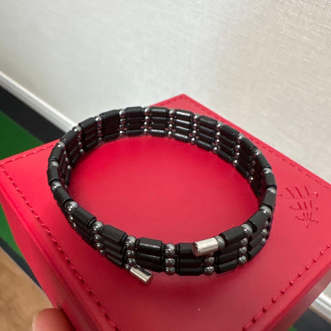 COREFORCE ブラックブレスレット 70cm