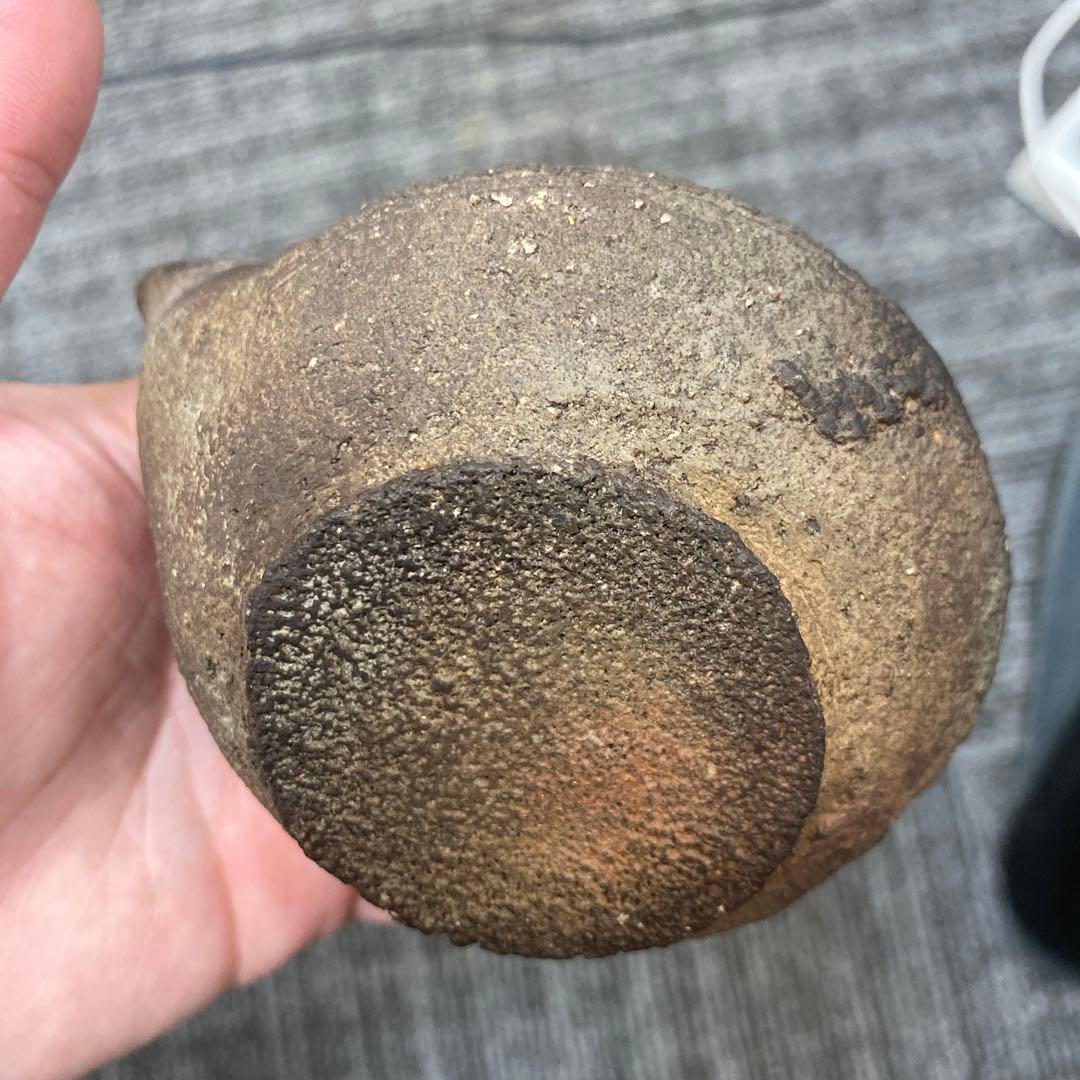 はやみま　備前焼　南蛮焼　宝瓶　煎茶道具