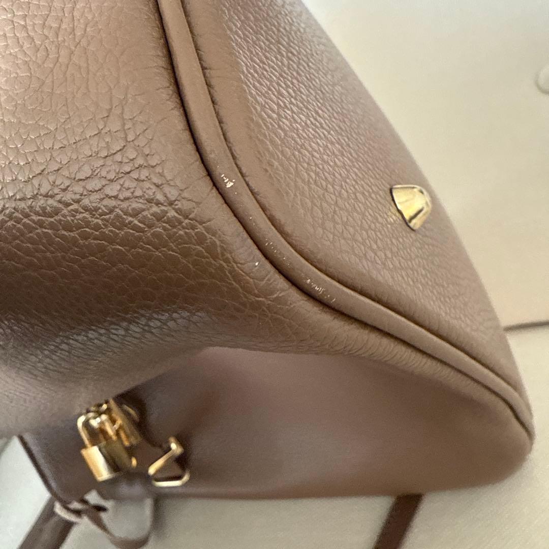 再値下げしました！美品 ミロス MILOS 金具付きトート ブラック A4収納可