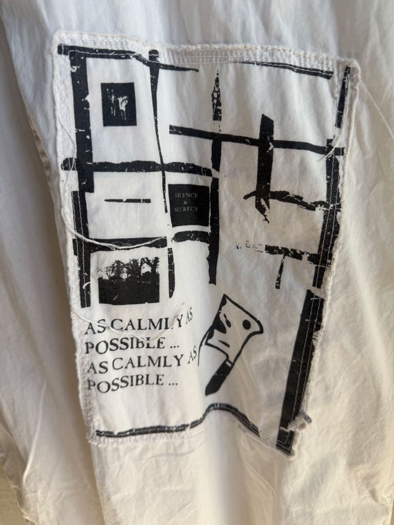 ラフシモンズ テロ期 02ss ノースリーブ シャツ パーカー