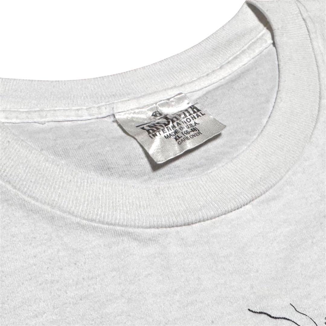 XL 90s ビンテージ 不思議の国のアリス イモムシ Tシャツ ANDAZIA