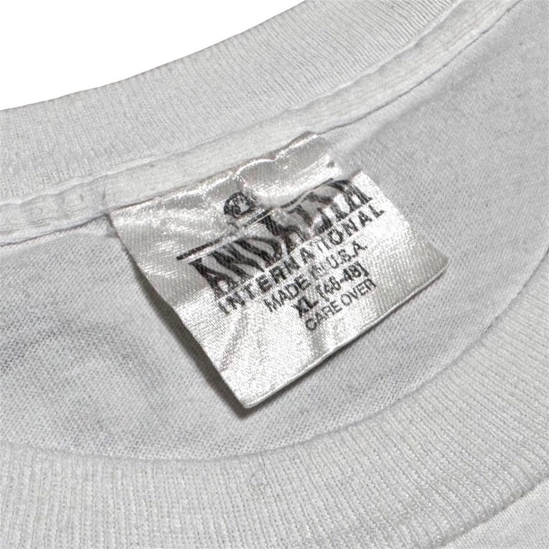 XL 90s ビンテージ 不思議の国のアリス イモムシ Tシャツ ANDAZIA