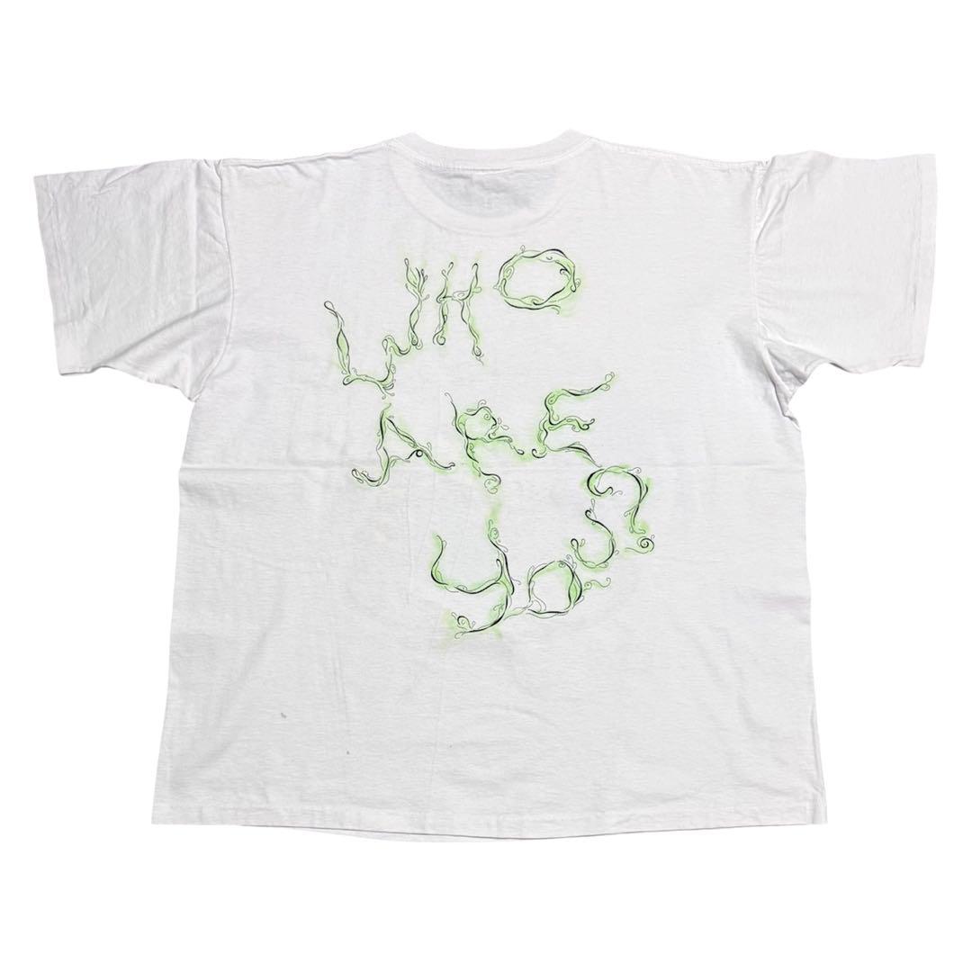 XL 90s ビンテージ 不思議の国のアリス イモムシ Tシャツ ANDAZIA