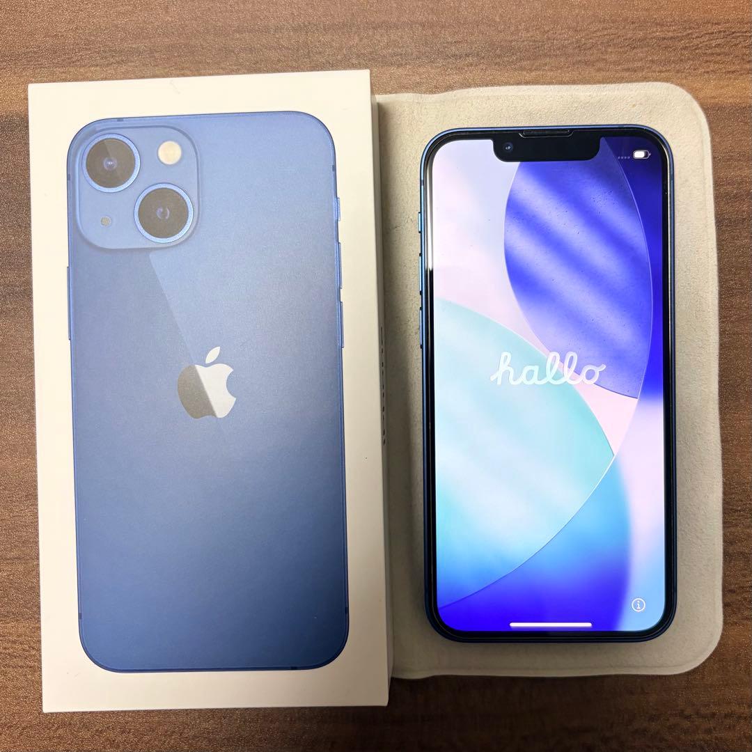 iPhone 13 mini 128GB ブルー バッテリー90％