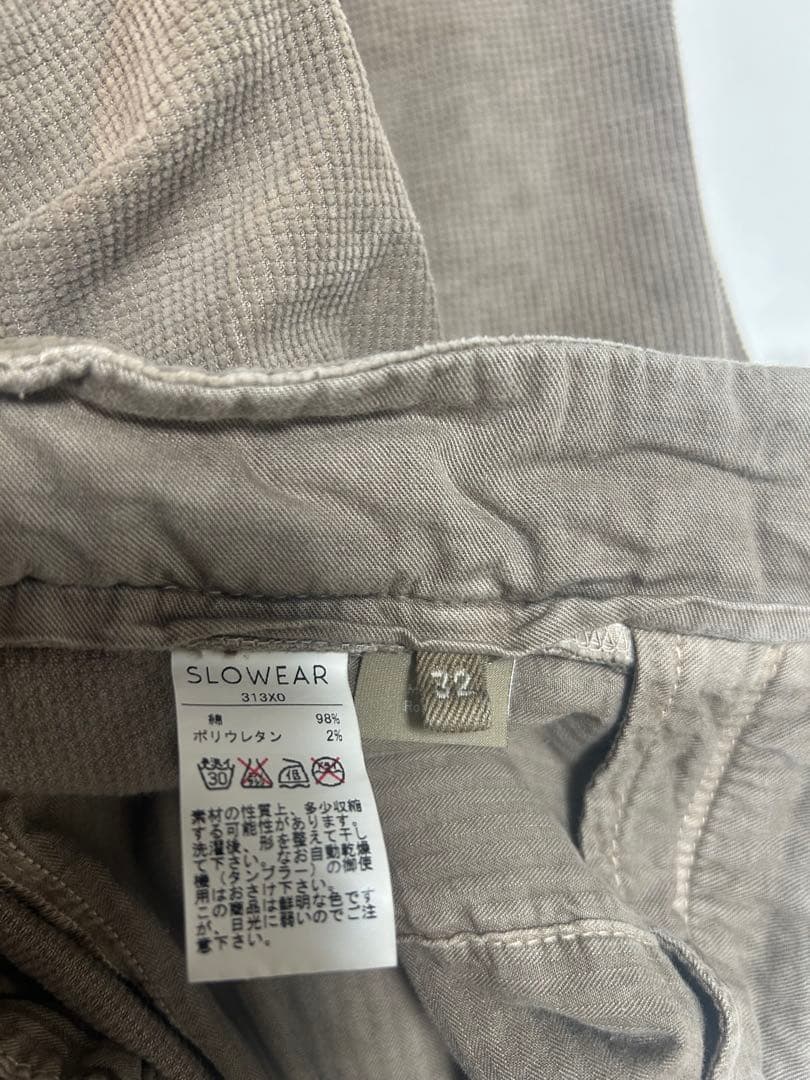 インコテックスSLACSコーデュロイパンツINCOTEX