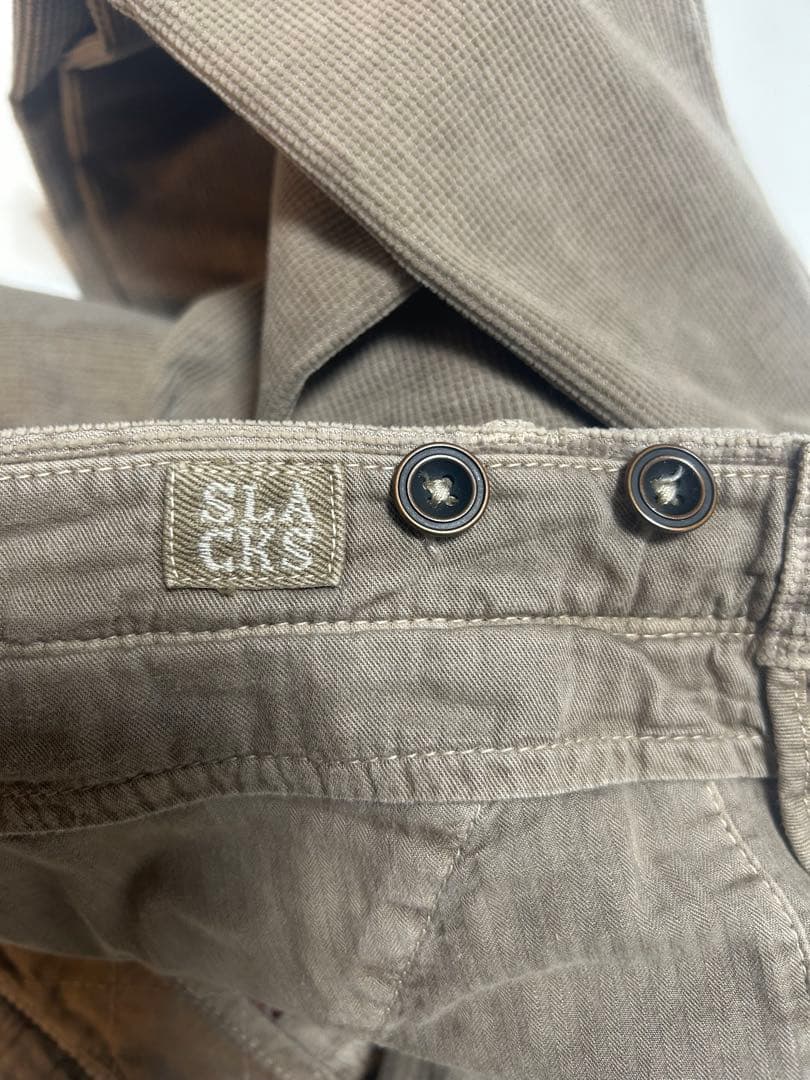 インコテックスSLACSコーデュロイパンツINCOTEX