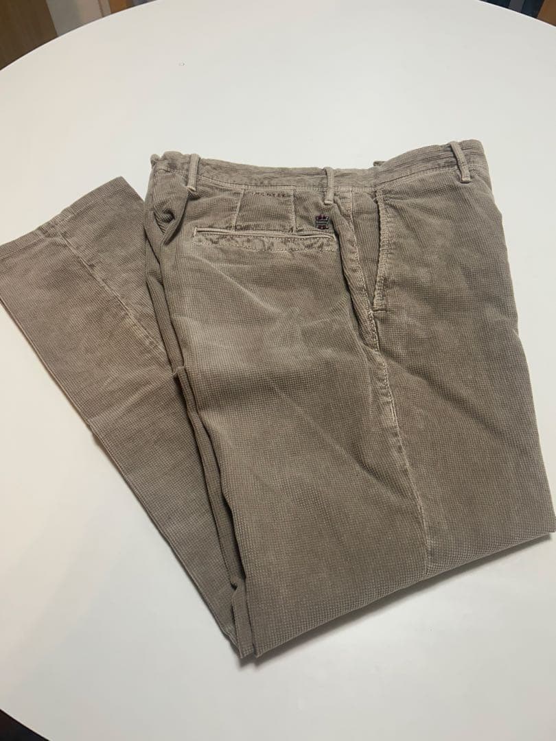 インコテックスSLACSコーデュロイパンツINCOTEX