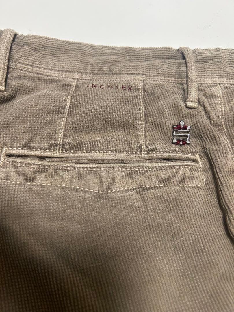 インコテックスSLACSコーデュロイパンツINCOTEX