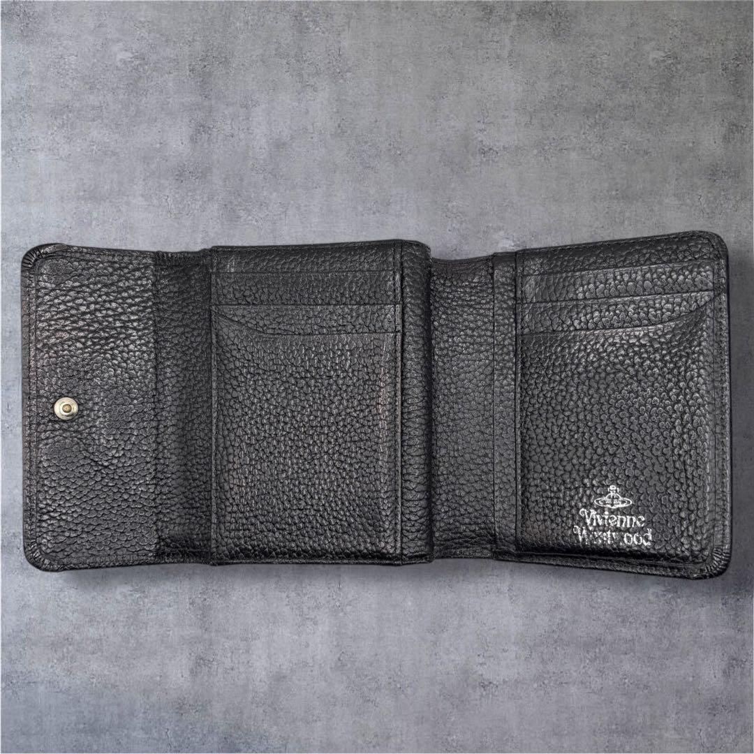 【美品】ヴィヴィアンウエストウッド 三つ折り財布 がま口 スタッズ y2k