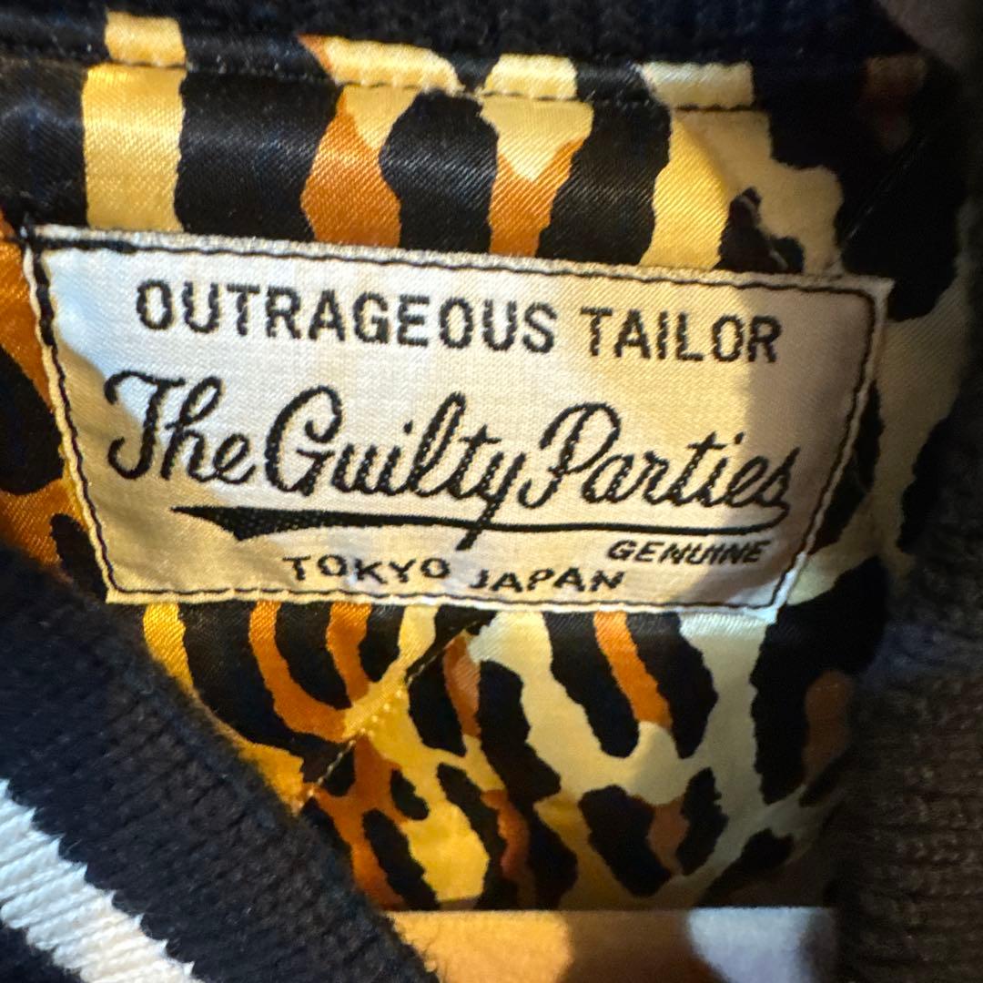 The Guilty Parties ワコマリア スタジャン 黒/白