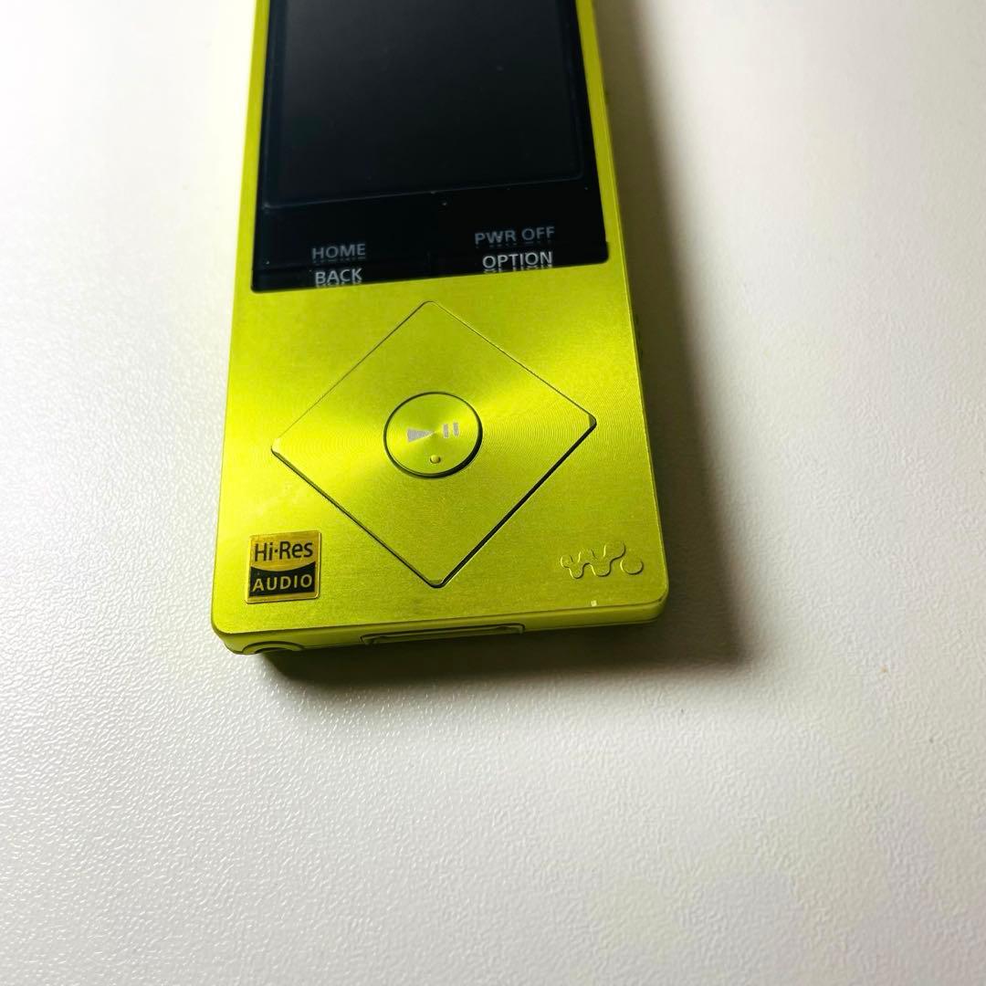 【美品】　ソニー　ウォークマン　NW-A25 16GB ライムイエロー