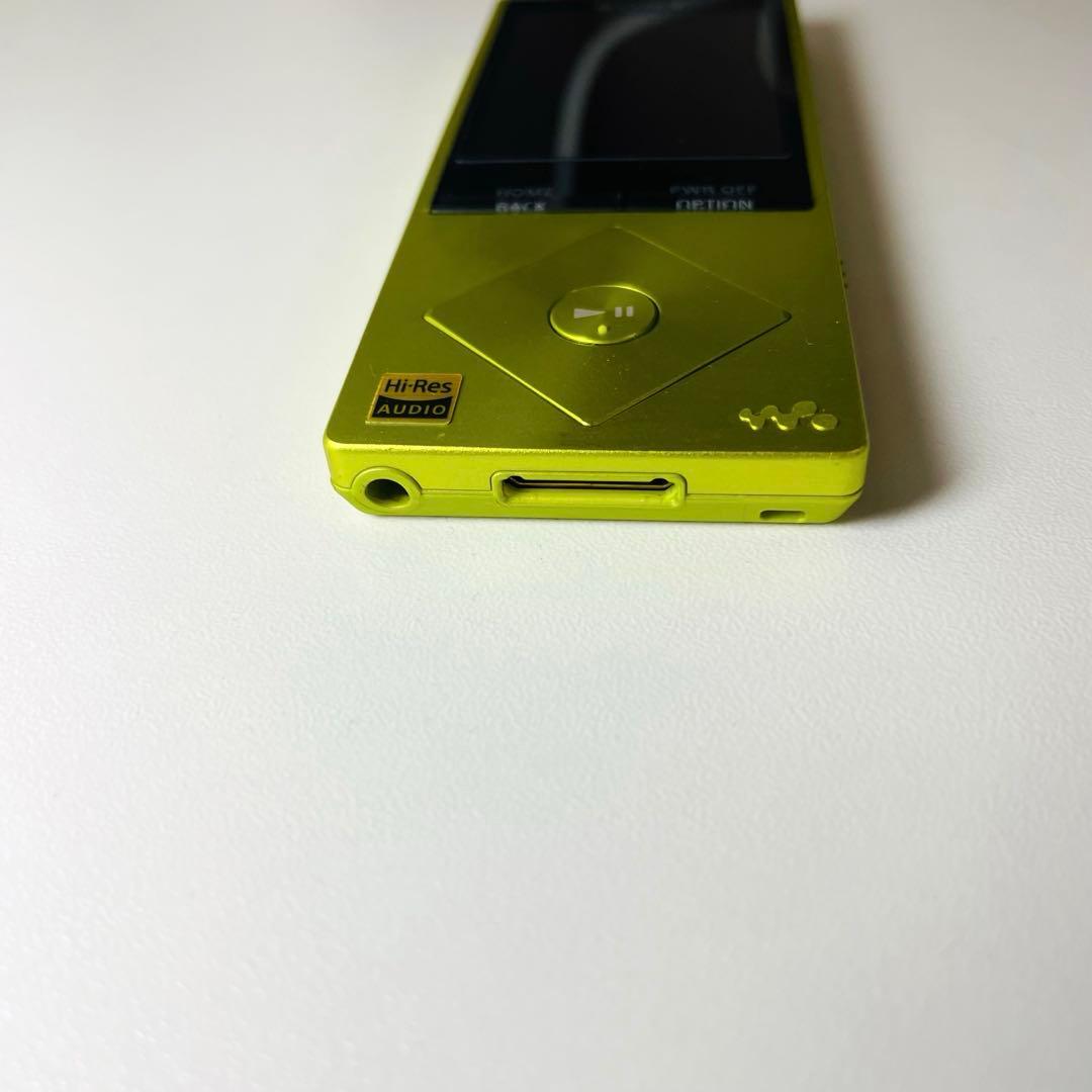 【美品】　ソニー　ウォークマン　NW-A25 16GB ライムイエロー