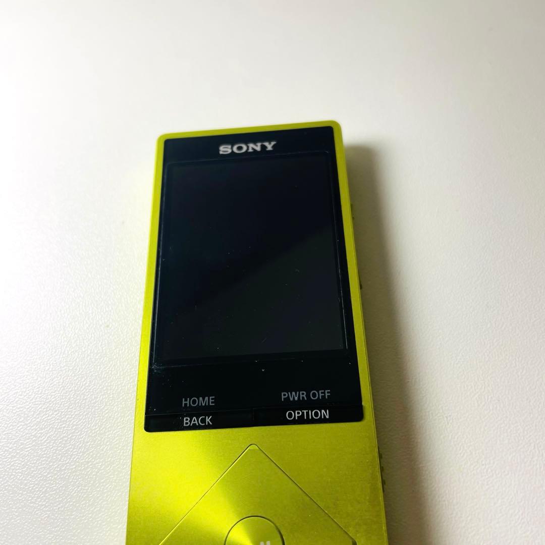 【美品】　ソニー　ウォークマン　NW-A25 16GB ライムイエロー