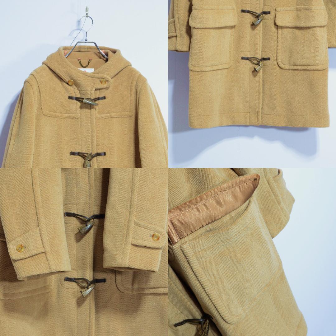超極上品 ムーアブルック チベット社 ダッフルコート キャメルベージュ 32