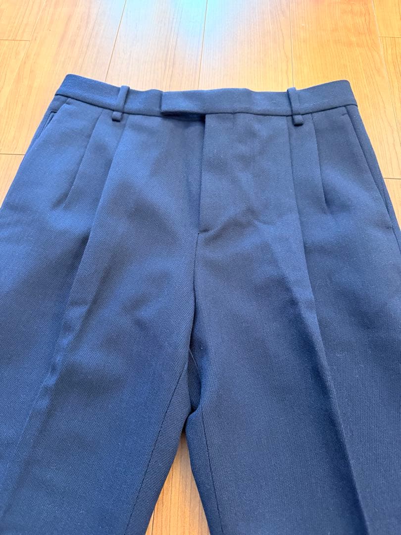 LOUIS VUITTON 19AW ウールフレアスラックスロングパンツ