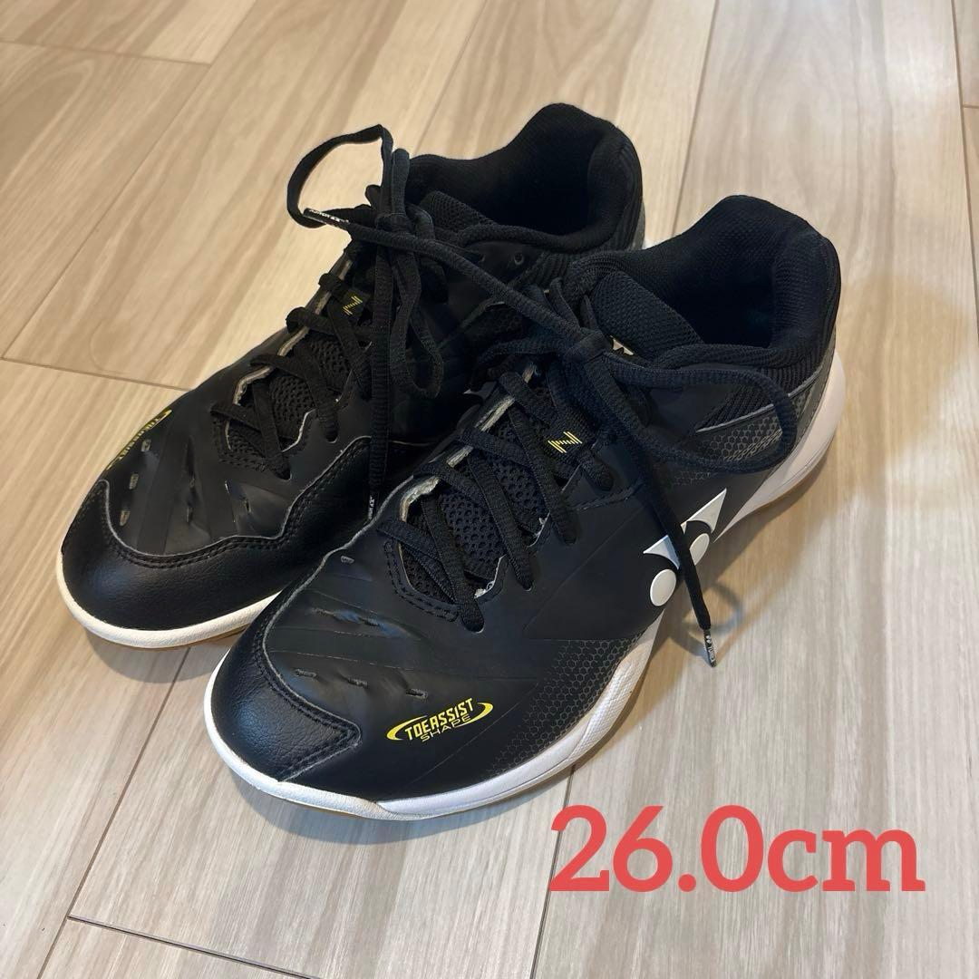 26.0cm YONEX パワークッション65Z3 バドミントンシューズ 廃盤黒