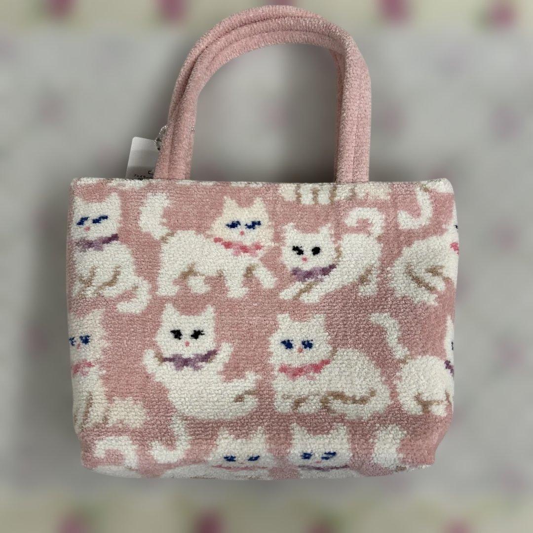 FEILER LOVERARY モフモフネコチャン　トートバッグ　完売品