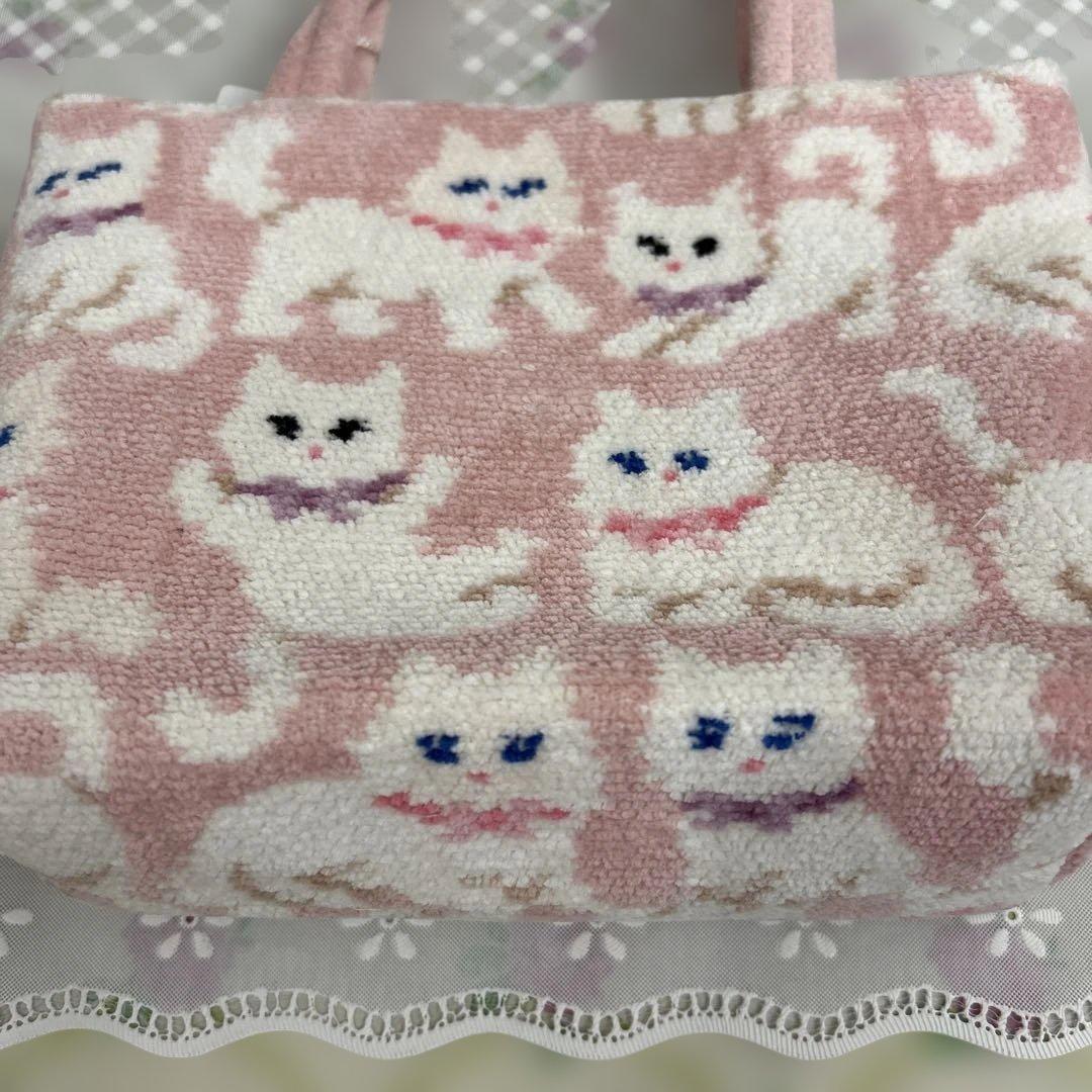 FEILER LOVERARY モフモフネコチャン　トートバッグ　完売品