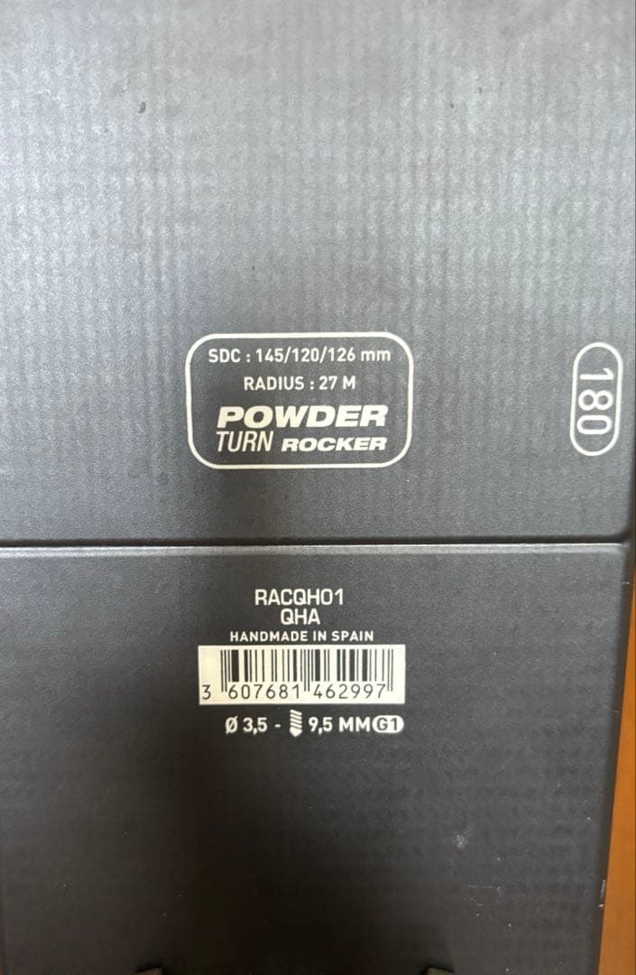 スキー Rossignol squad7 180cm