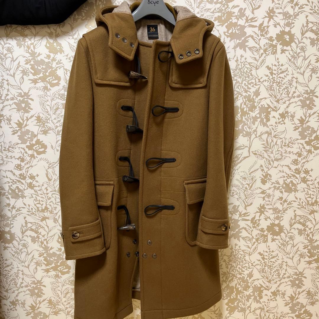 値下げ　未使用　SCYE サイ　ダッフルコート サイズ36 キャメル