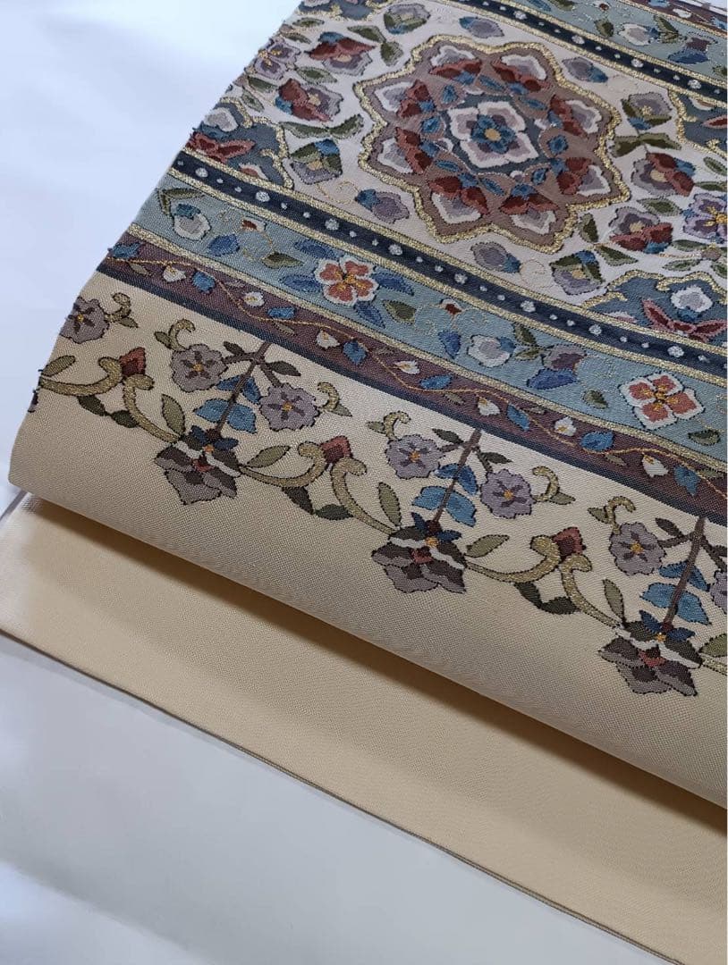 正絹袋帯・明綴れ