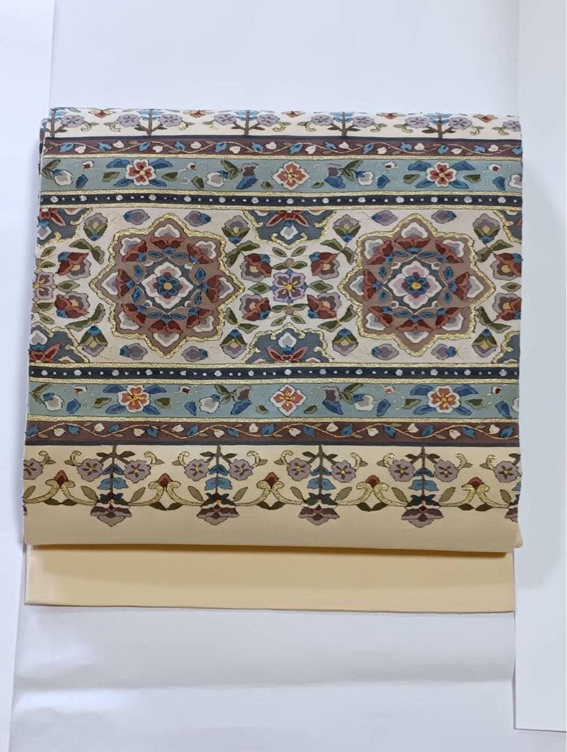 正絹袋帯・明綴れ