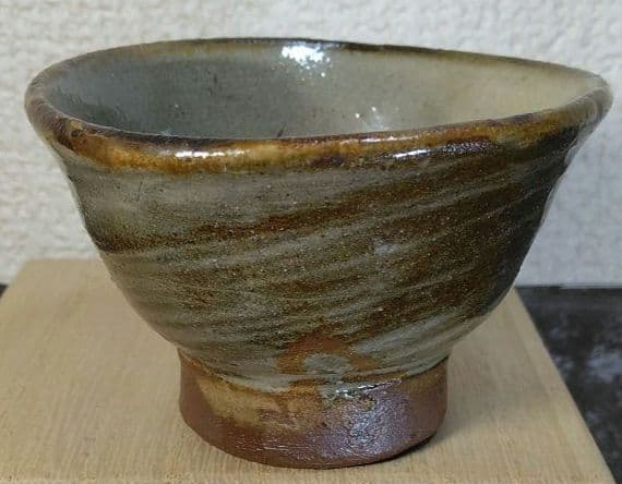 Kanegon人間国宝 金城次郎 ぐい呑 栞 共箱 美品 やちむん 壺屋焼