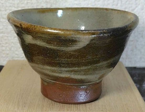 Kanegon人間国宝 金城次郎 ぐい呑 栞 共箱 美品 やちむん 壺屋焼