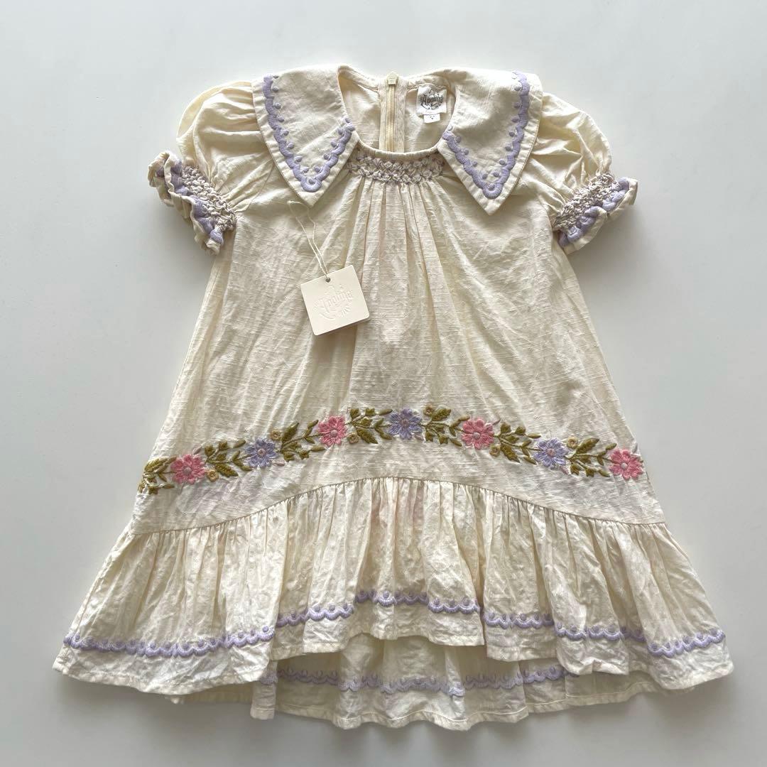 【タグあり】apolina kidsワンピース 2-3Y