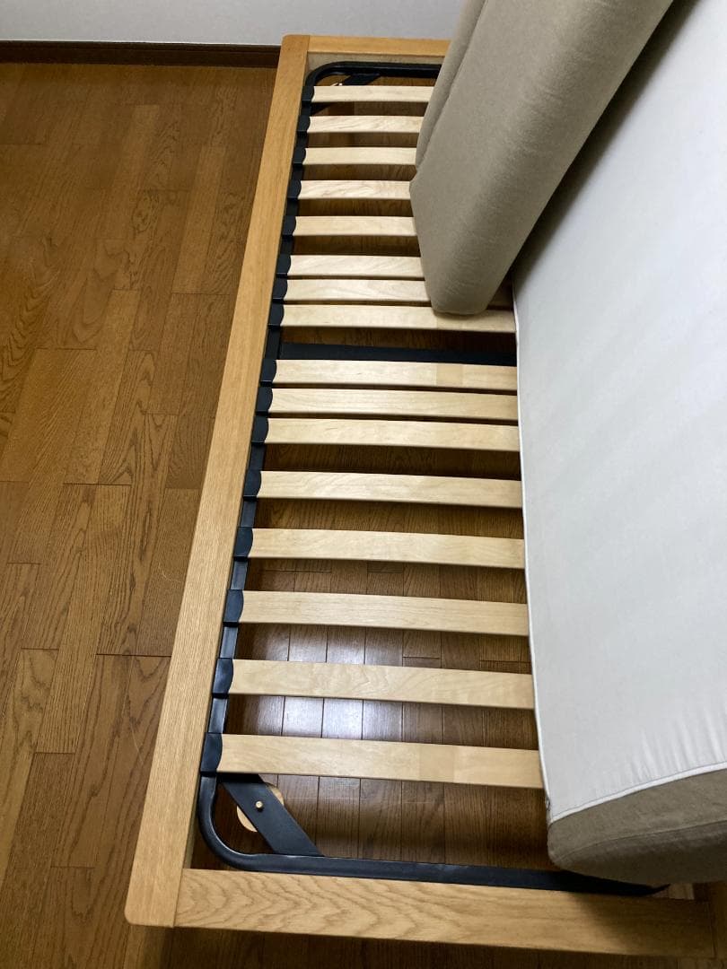 【廃盤★無印良品】ソファベッド ベージュ おしゃれ