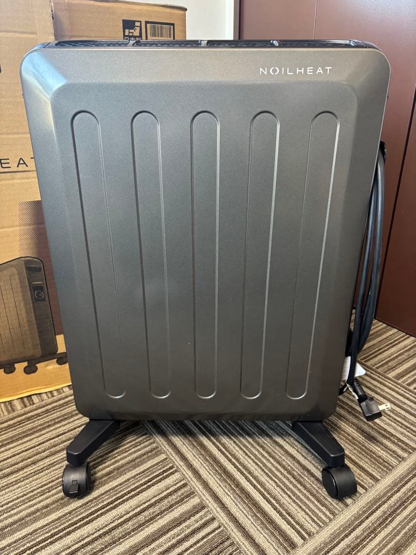 NOILHEAT オイルレスヒーター ダークグレー コロナ DHS-1519