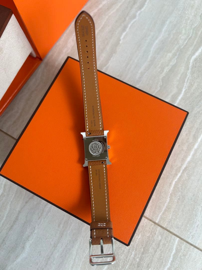 再値下げ❗️【新品未使用】HERMES エルメス　Hウォッチ腕時計　PM25