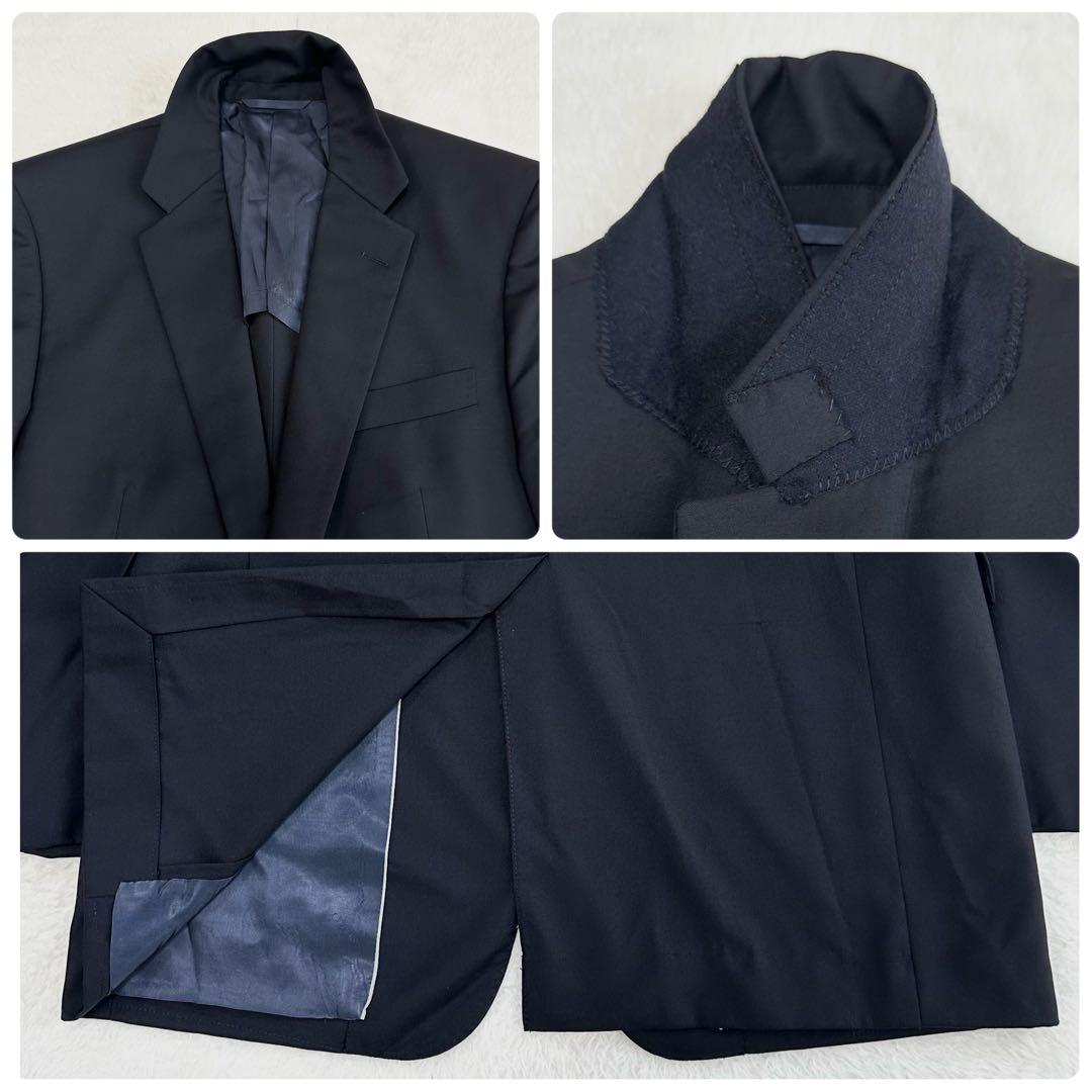 美品✨セオリー × ロロピアーナ セットアップ スーツ ブラック Lサイズ 40