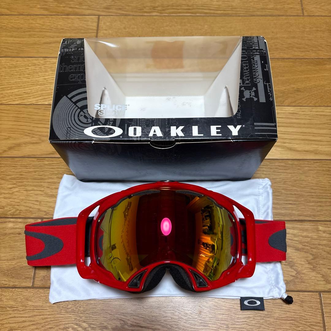 OAKLEY スプライス　スノーゴーグル 一度だけ使用