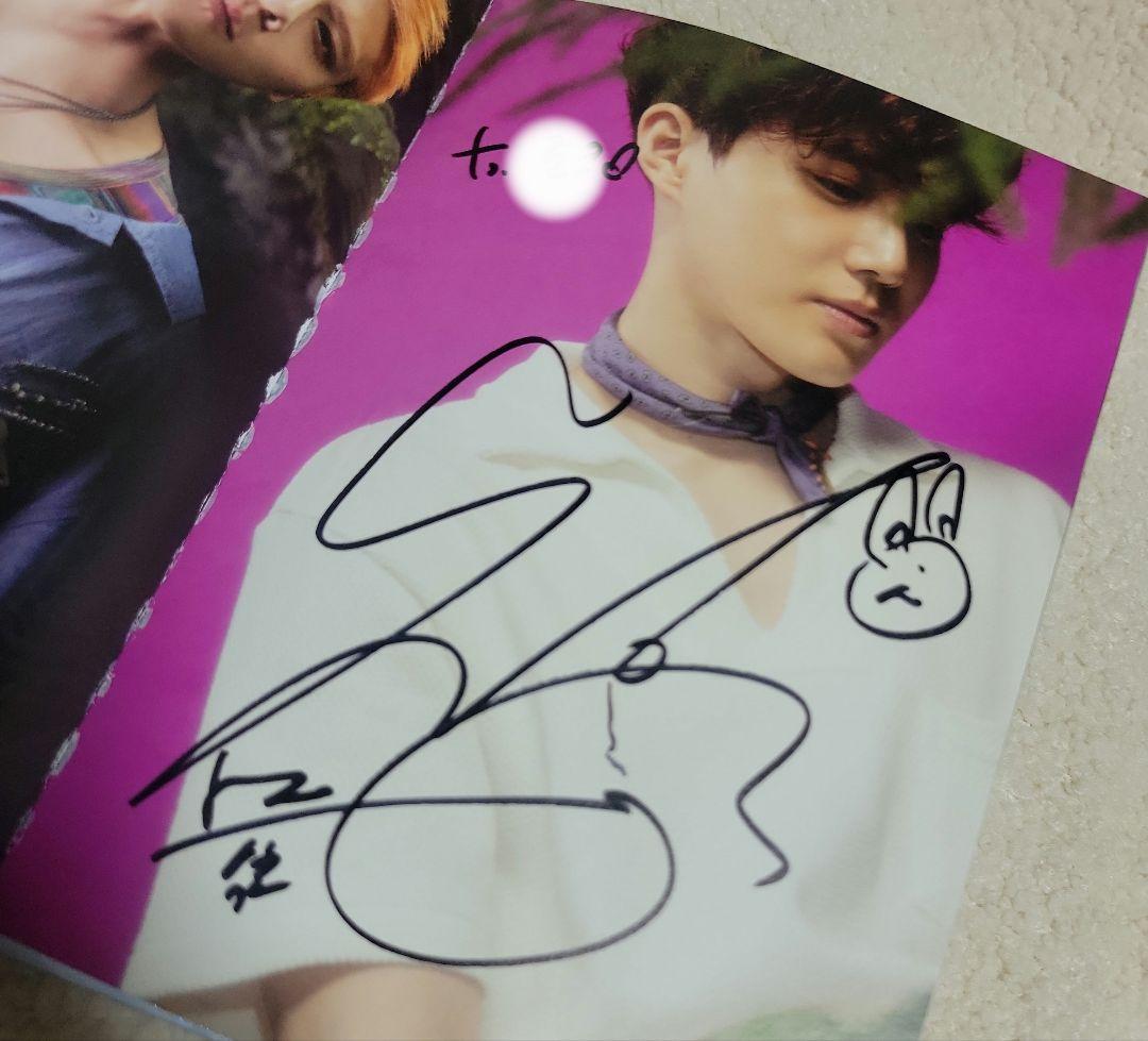 EXO / THE WAR KOKO BOP サイン会 全メンバー 直筆サイン