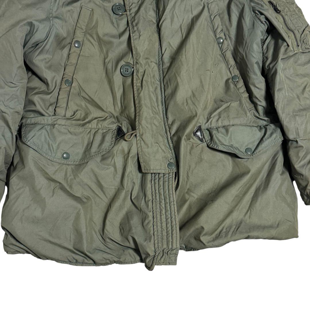 60s USAF N-3B フライトジャケット LARGE ミリタリーカーキ