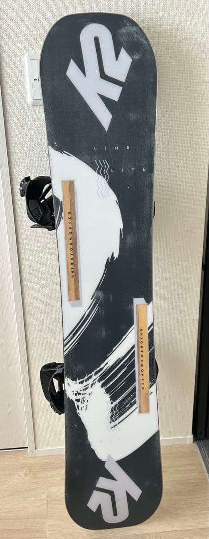 ☆K2 ☆スノーボード板 ライムライト138 BURTON ビンディング