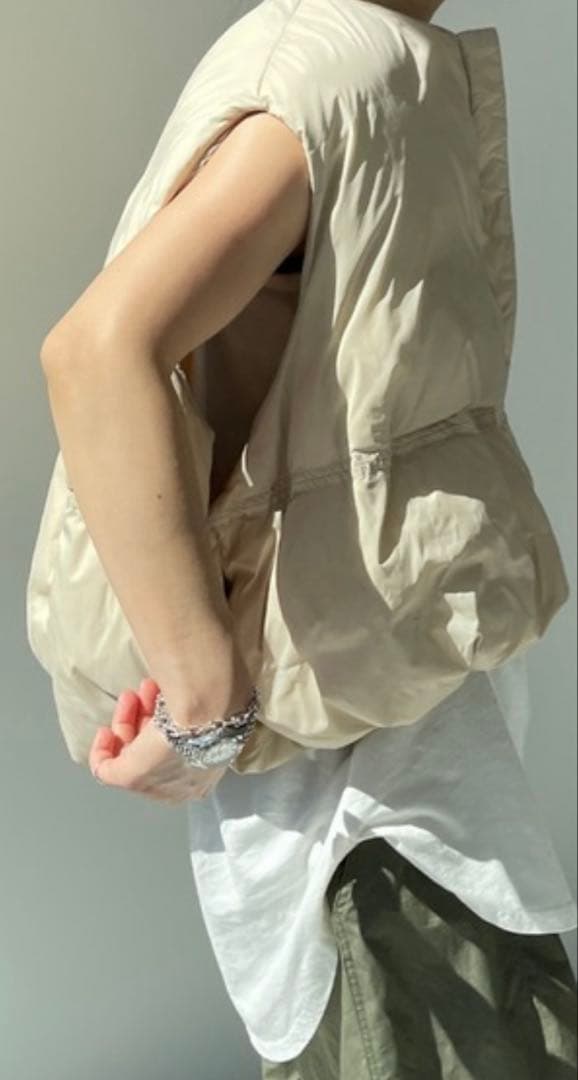 egg down vest エッグショートダウンベスト